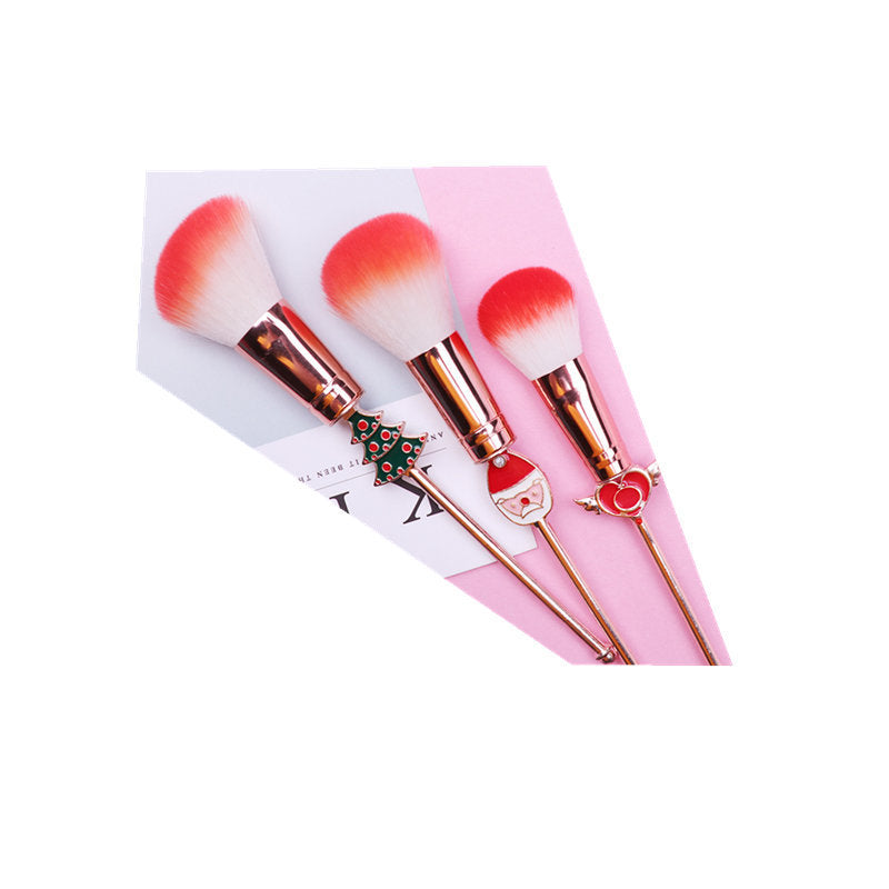 Christmas moose makeup brush set brush Christmas moose makeup brush set brush